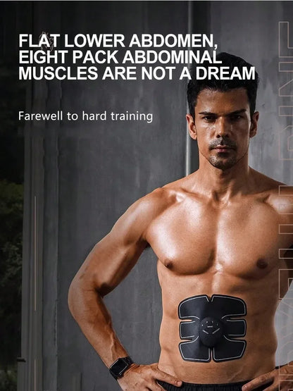 Muscle Stimulation Patch, Abdominal Training Smart Fat Burning Fitness Apparatus, Unisex