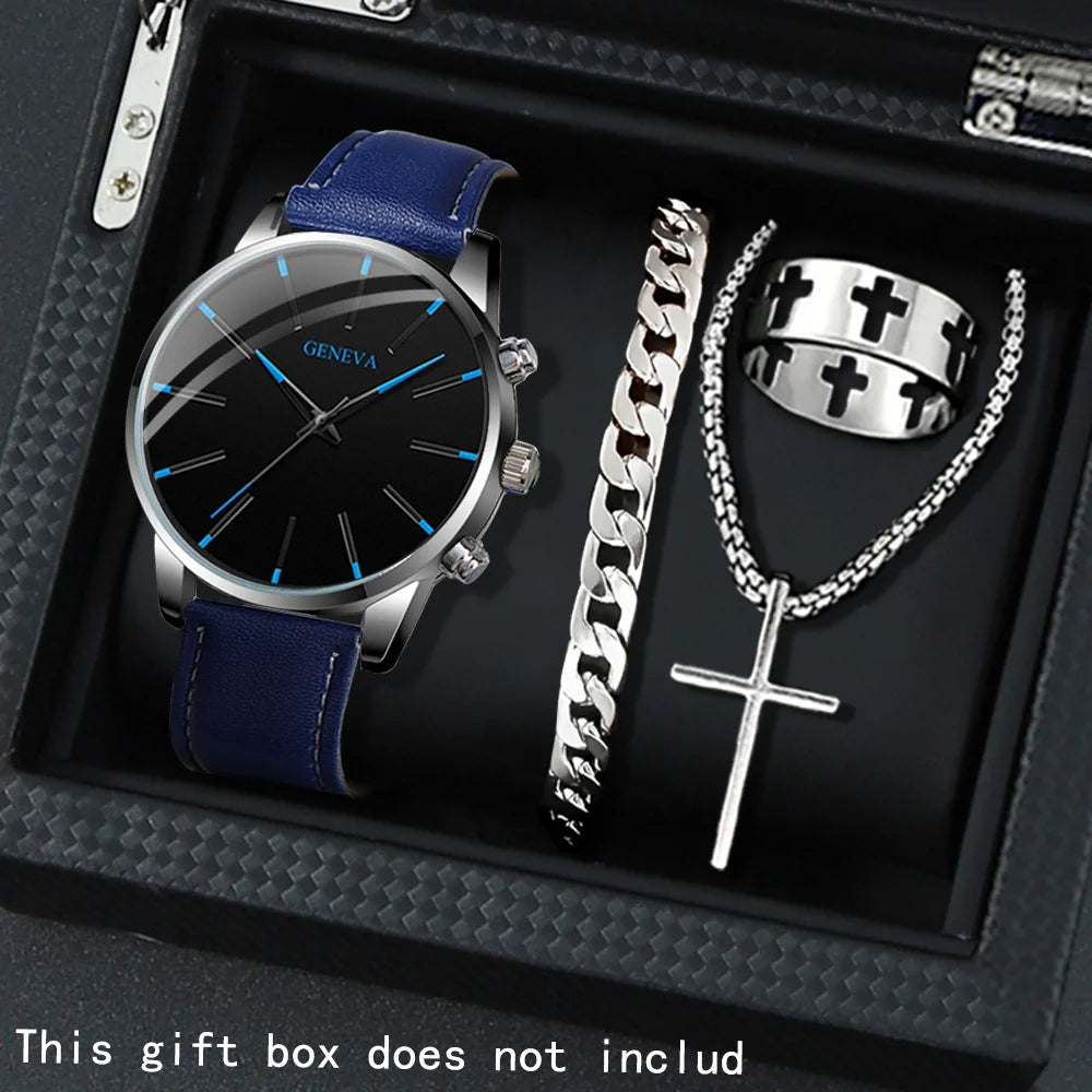 Set Reloj Elegancia Masculina