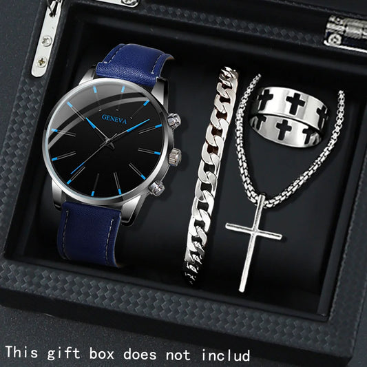 Set Reloj Elegancia Masculina