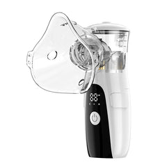 AiQUE Rechargeable Nebulizer Mesh Portable LED Hoseheld Medical Silent Ultrasonic Inhaler Mobile Steam Runny Nose Child Adult