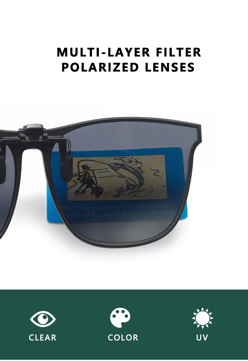 Gafas de Sol Polarizadas Clip