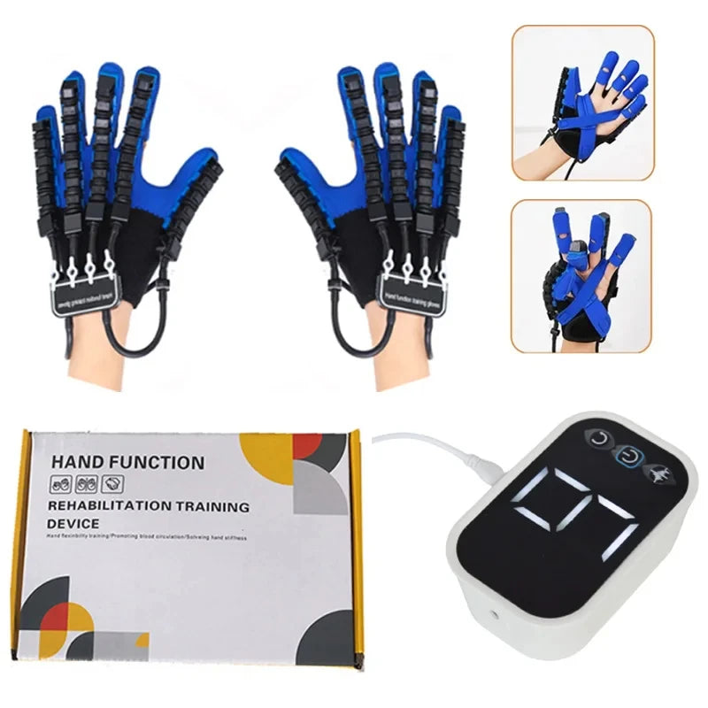 Intelligent Rehabilitation Robot Gloves for Stroke & Hemiplegia - Hand Function Recovery, Massage Therapy and Training Gloves